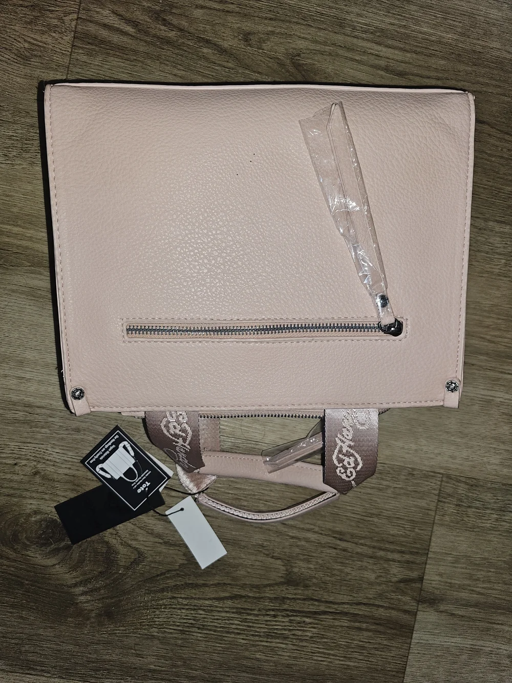 Ed Hardy Blush Pink Tote Bag